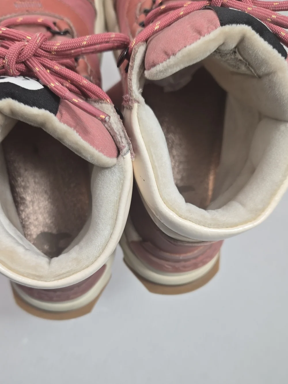 sorel Kinectic RNEGD Conquest Lux Insulate Sneakers Women Sz 8.5 Pink/white